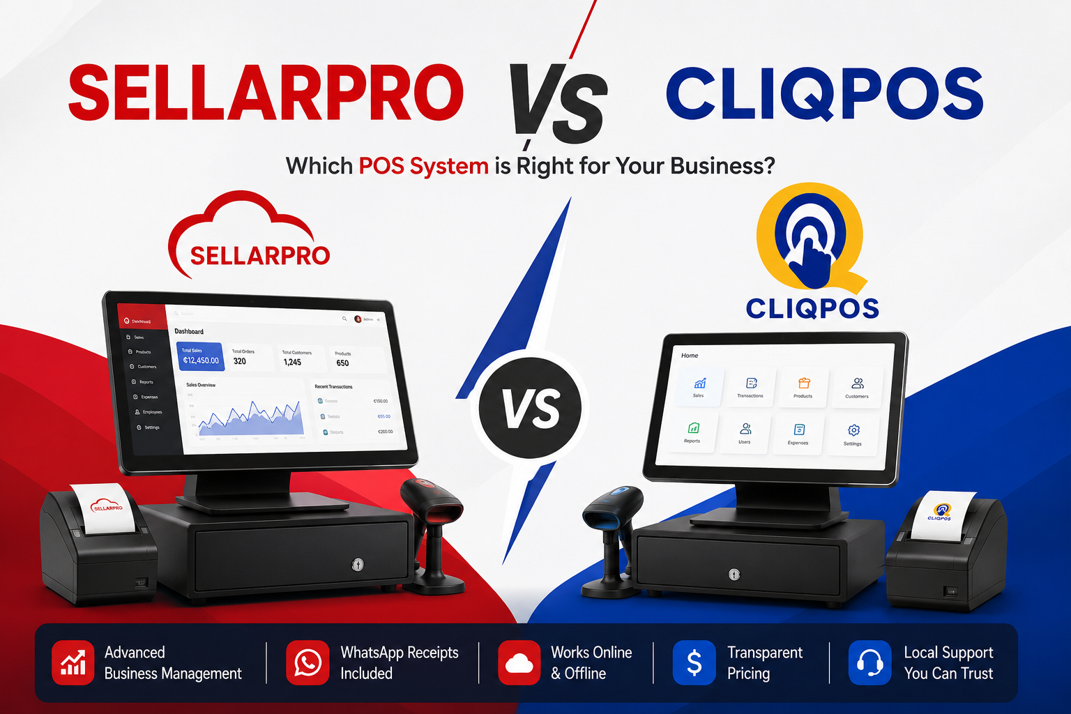 SellarPro vs CliqPOS: Which POS Is Better for Ghana? (2026) featured image